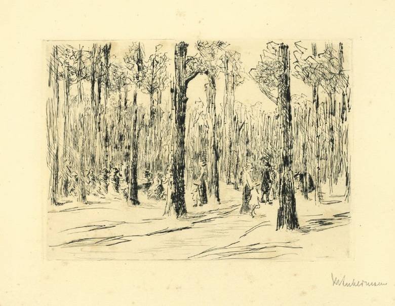 Tiergarten - Max Liebermann