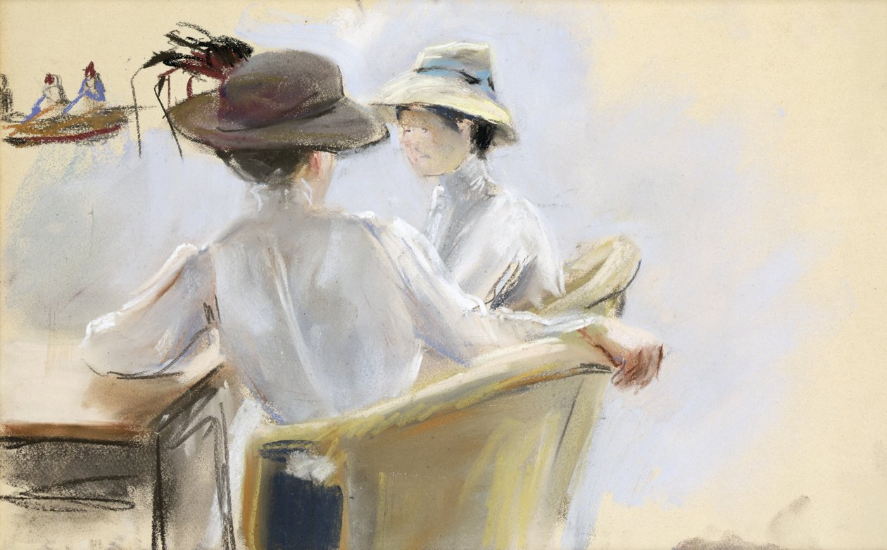 Deux dames près de l