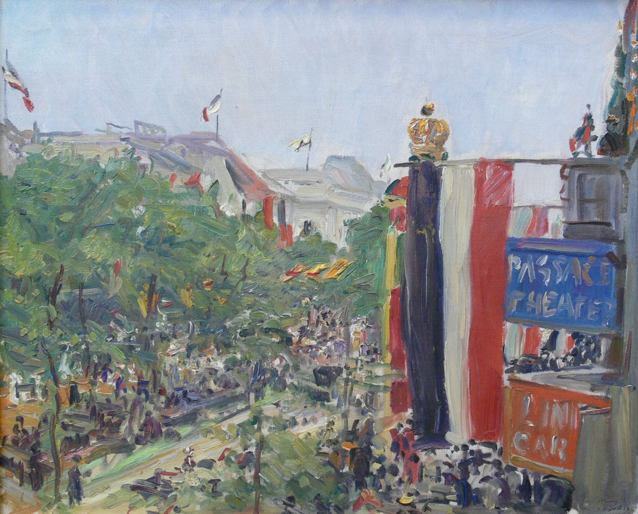 Sous les tilleuls - Max Slevogt