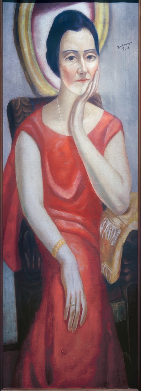 Portrait de Käthe von Porada - Max Beckmann