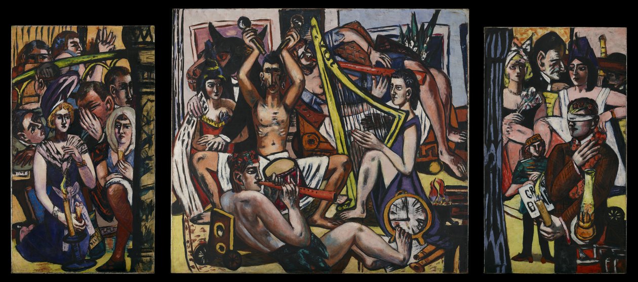 Colin-maillard - Max Beckmann
