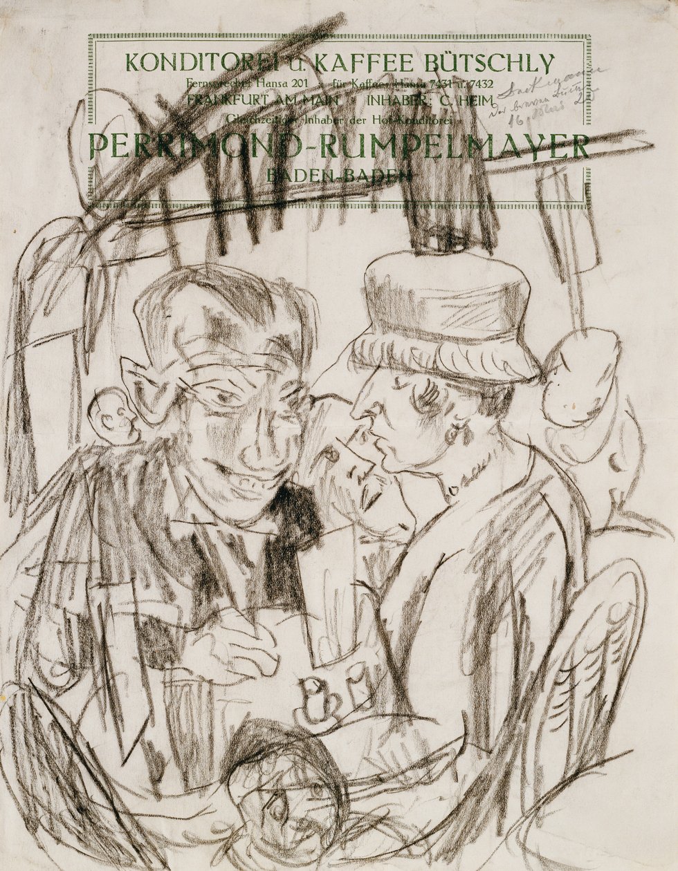 Vie de Café - Max Beckmann
