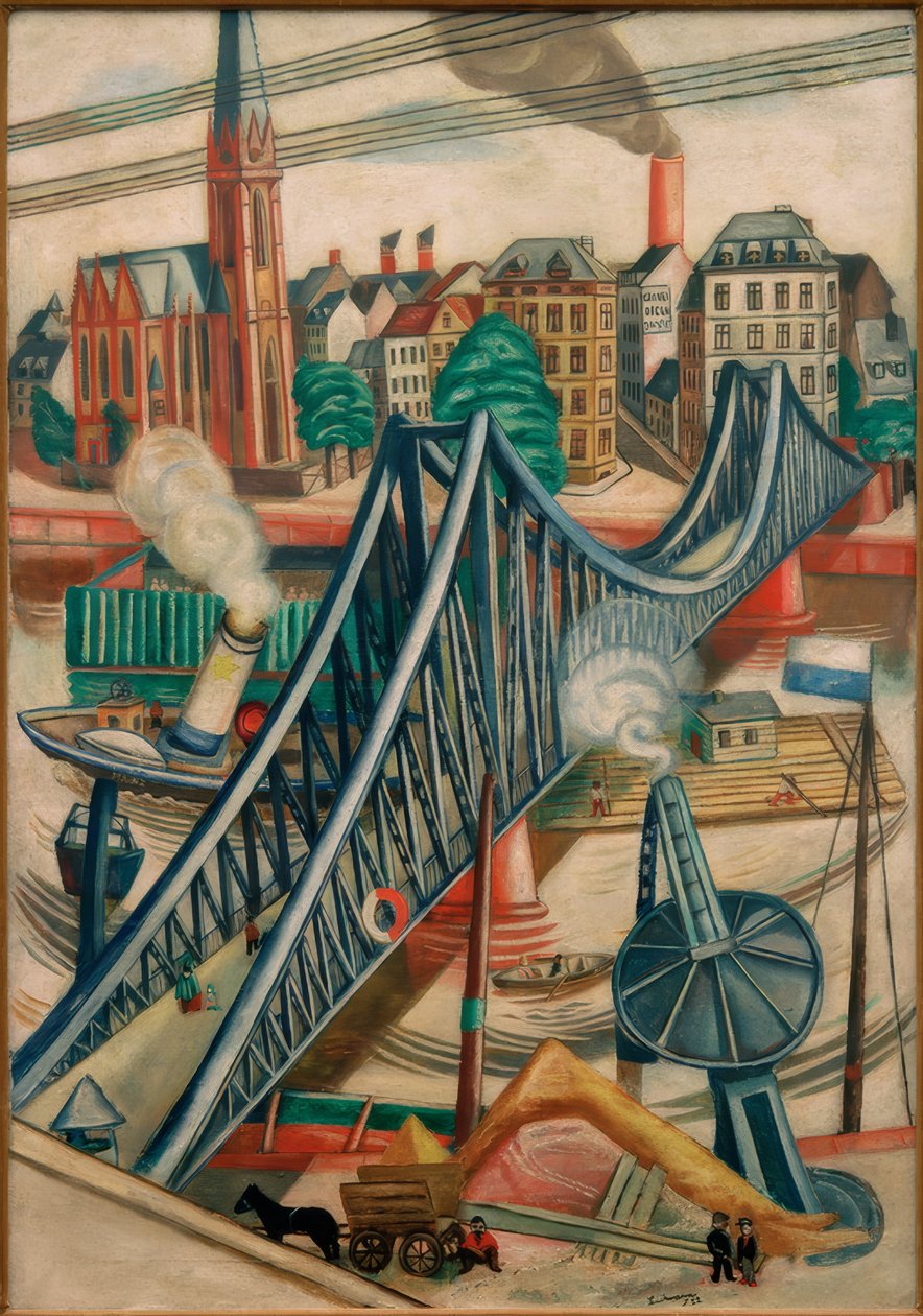 Le Pont de fer - Max Beckmann