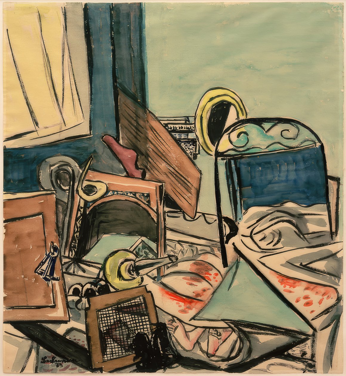 Le meurtre - Max Beckmann