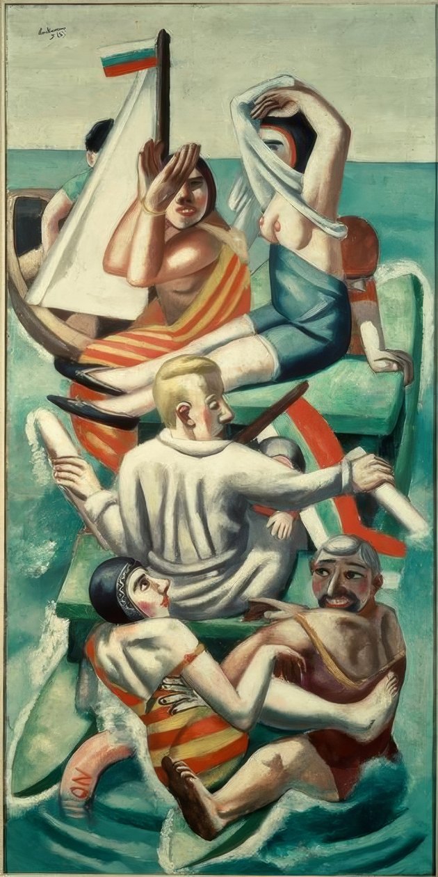 La barque - Max Beckmann