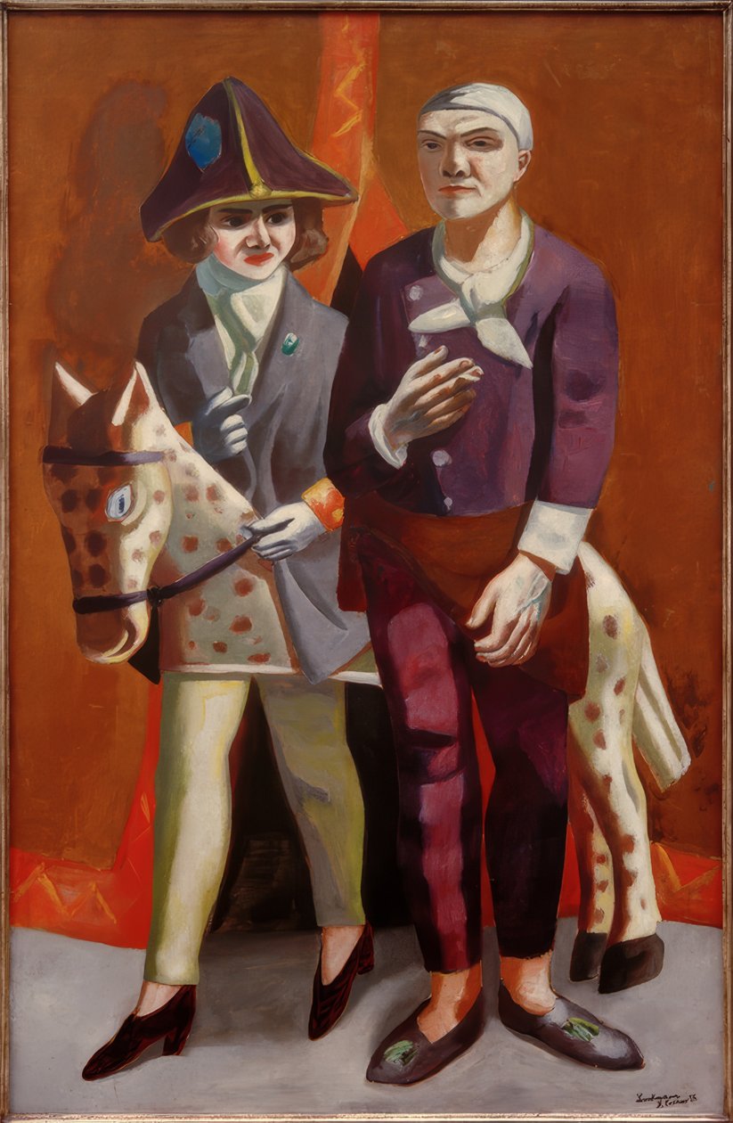 Double portrait Carnaval - Max Beckmann