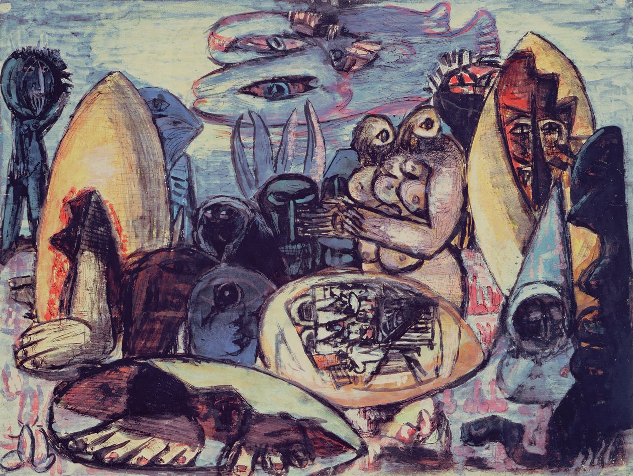 Paysage fantastique - Max Beckmann