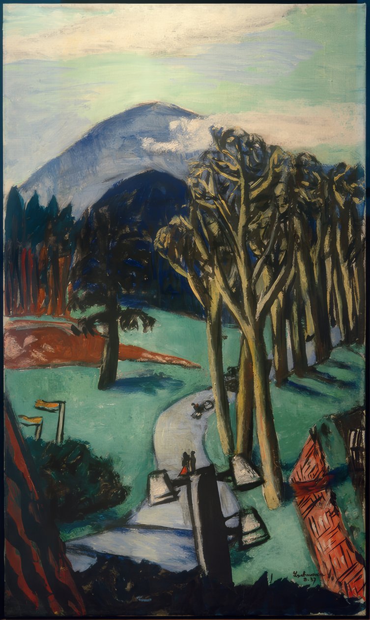 Terrain de golf Baden-Baden - Max Beckmann