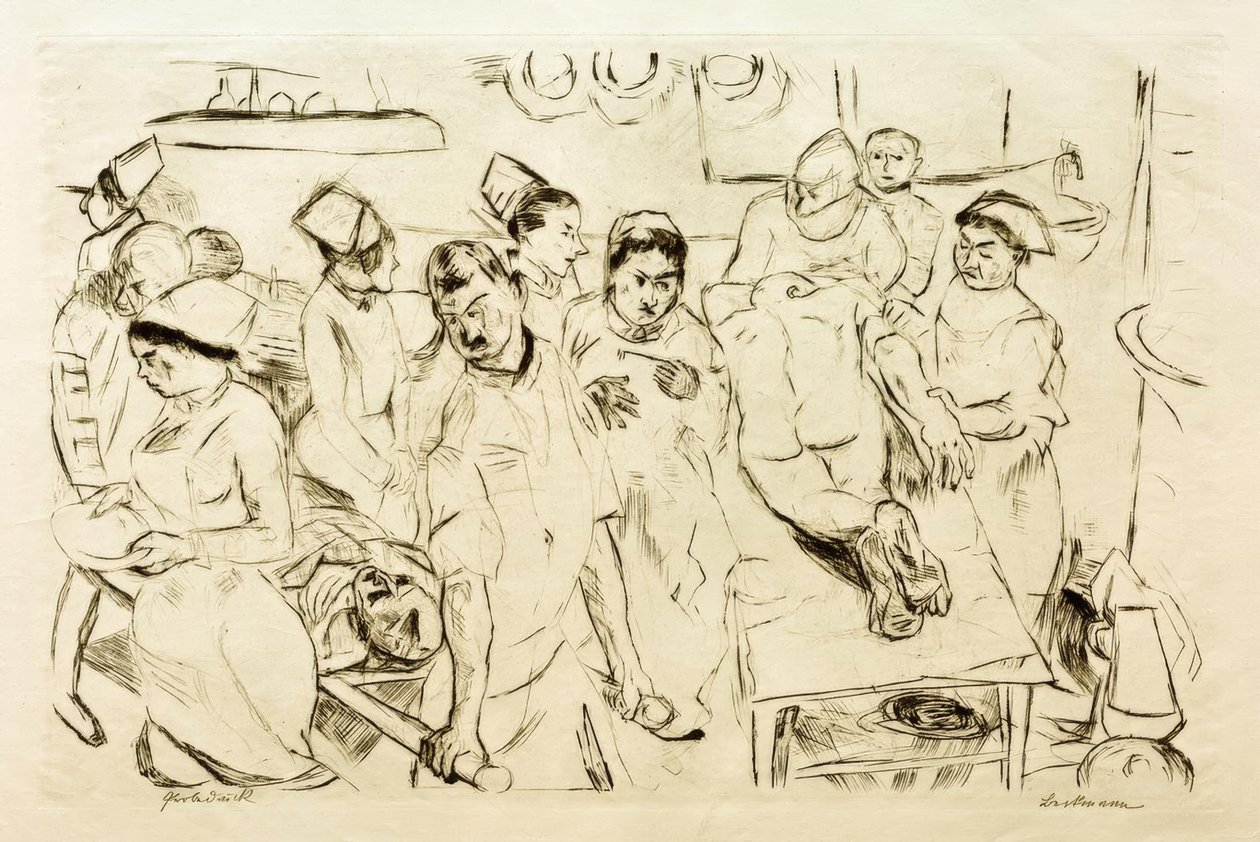 Grande opération - Max Beckmann