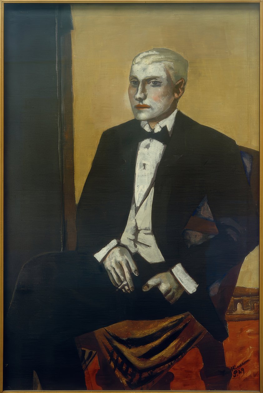 Jeune argentin - Max Beckmann