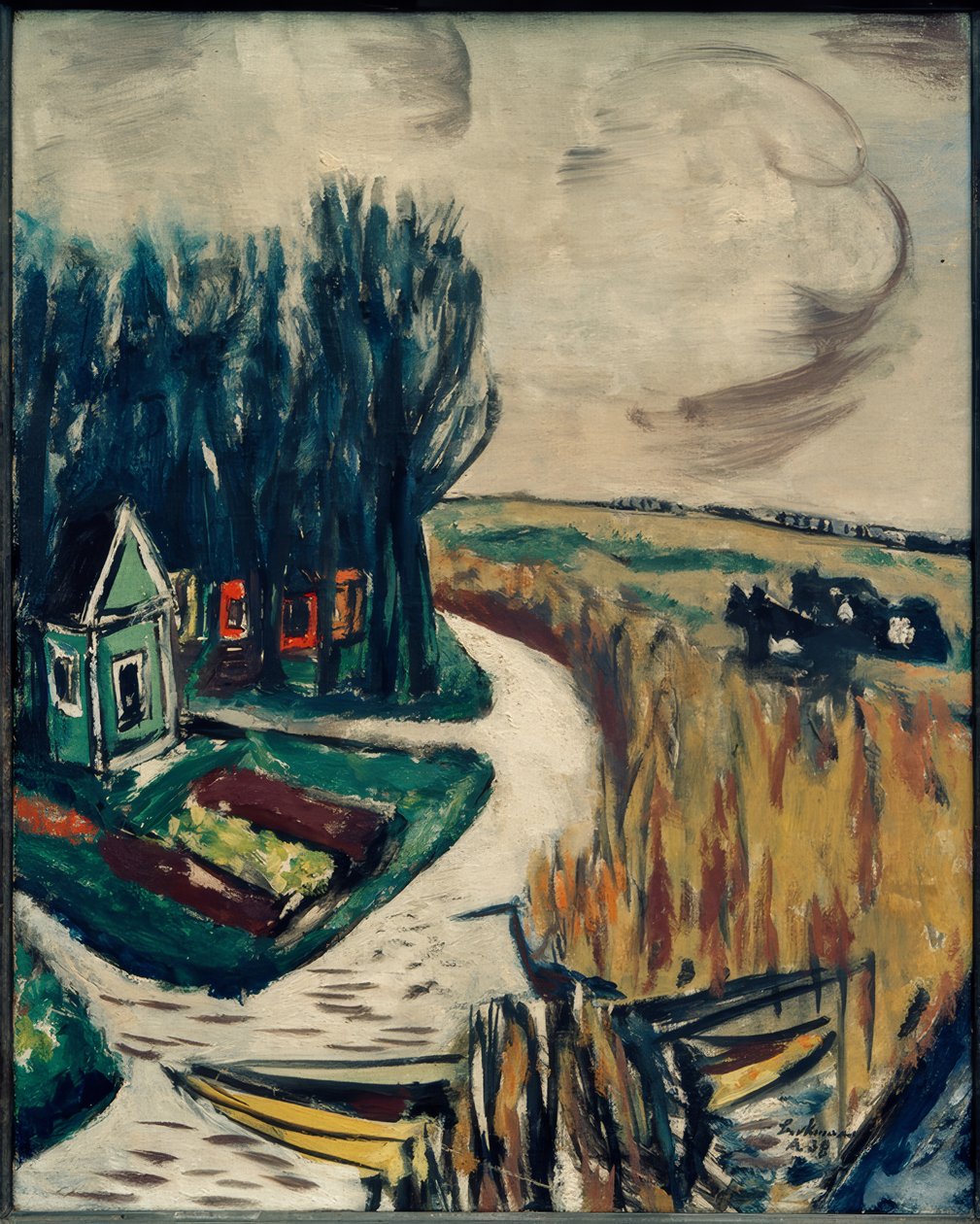 Paysage avec Vaches - Max Beckmann
