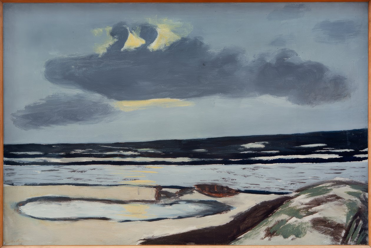 Plage de mer - Max Beckmann