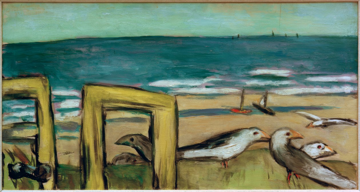 Mouettes, Ensoleillé - Max Beckmann
