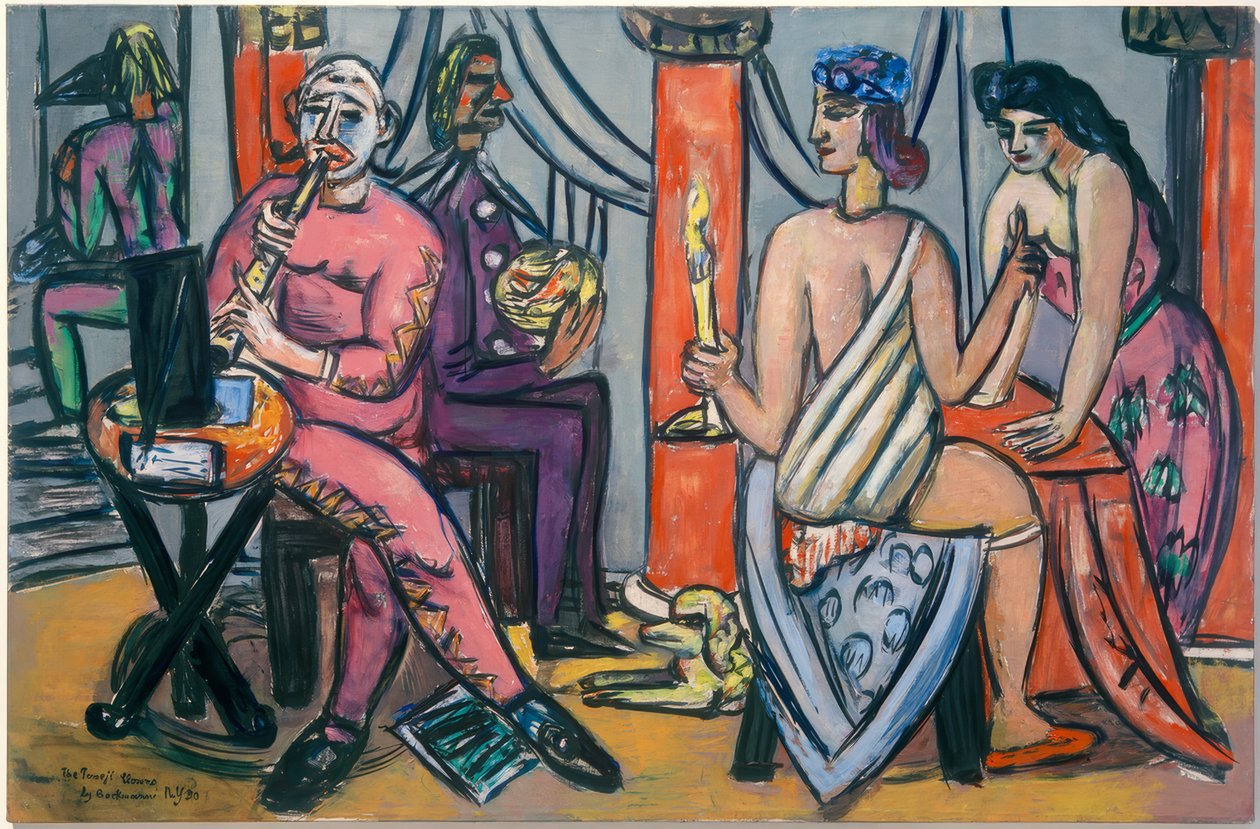 Clowns de Pompéi - Max Beckmann