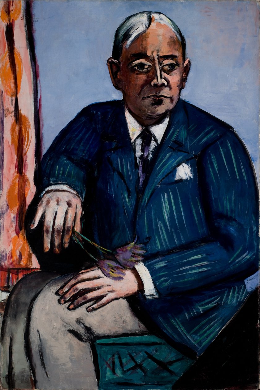 Portrait de Ludwig Berger - Max Beckmann