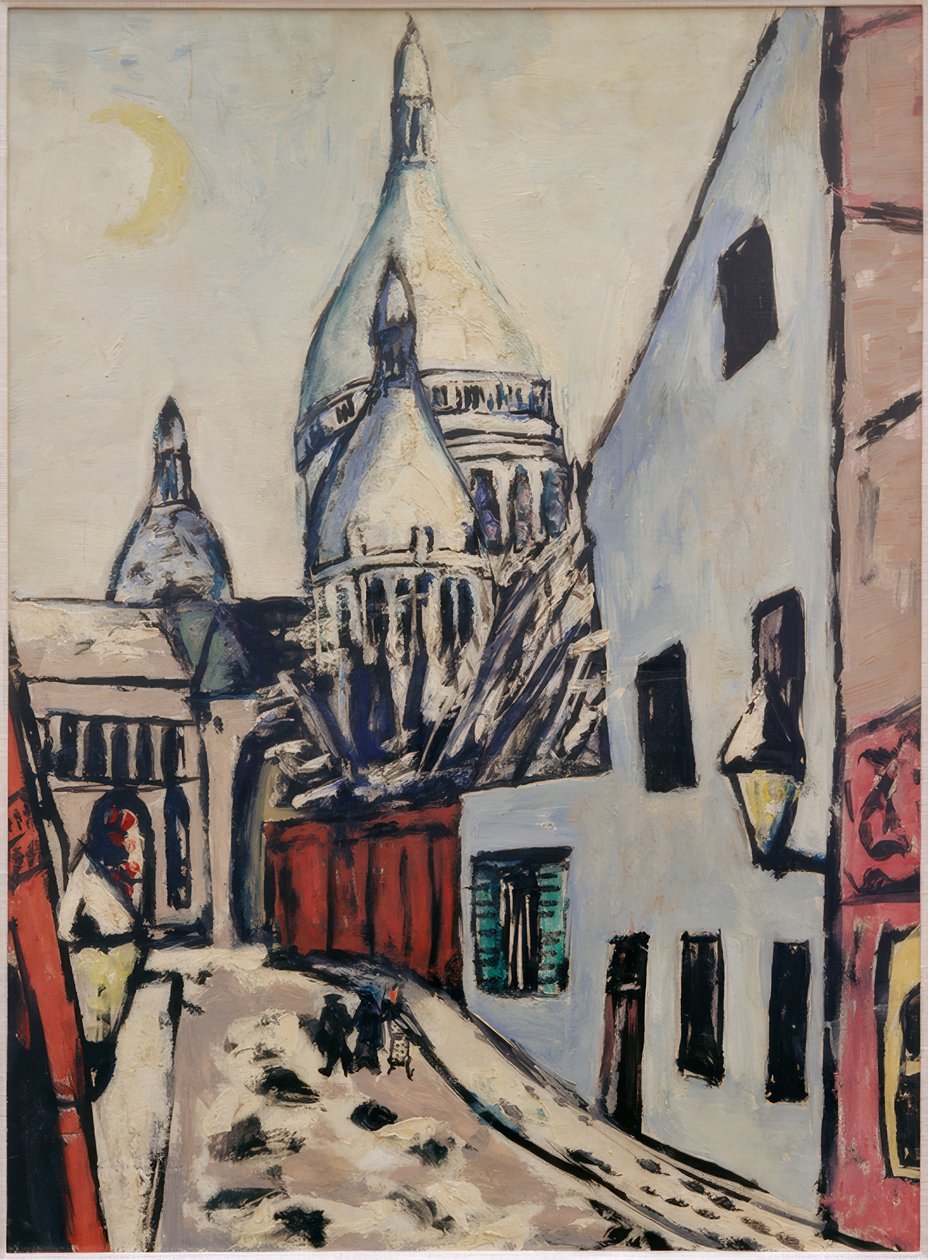 Sacré-Cœur sous la neige - Max Beckmann