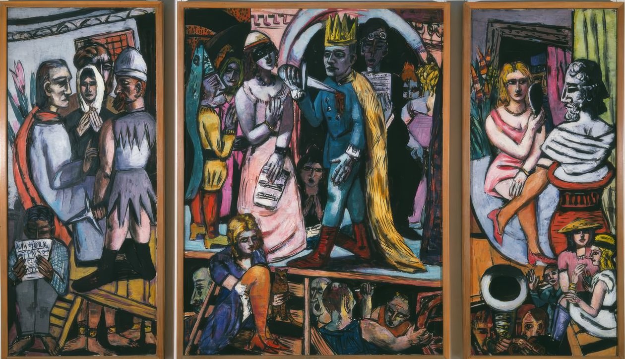 Acteurs - Max Beckmann