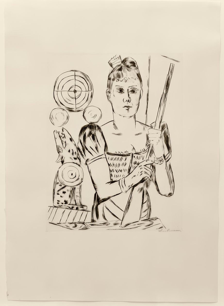 Stand de tir - Max Beckmann