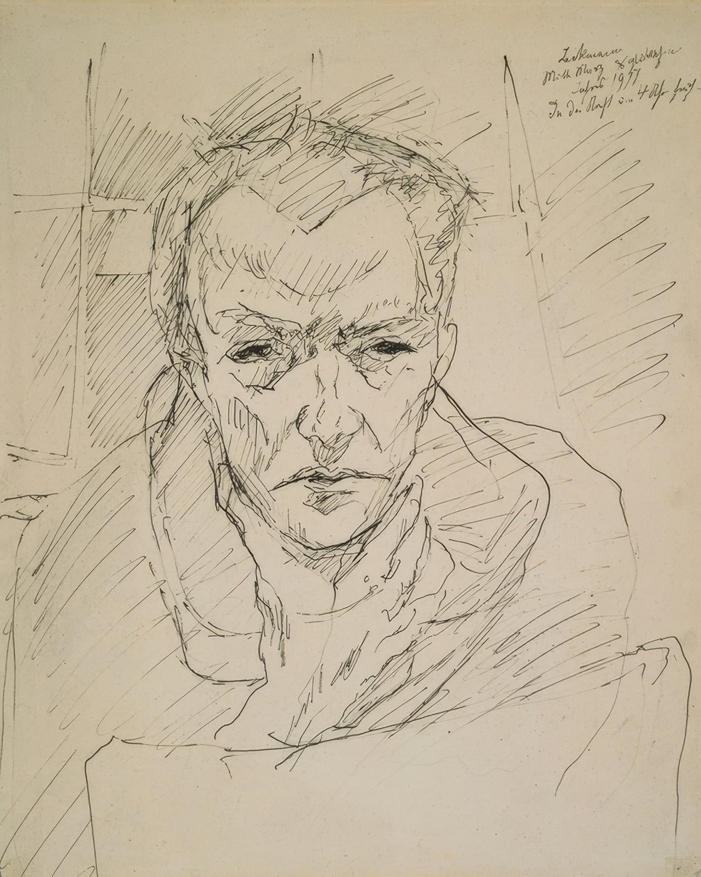 Autoportrait - Max Beckmann