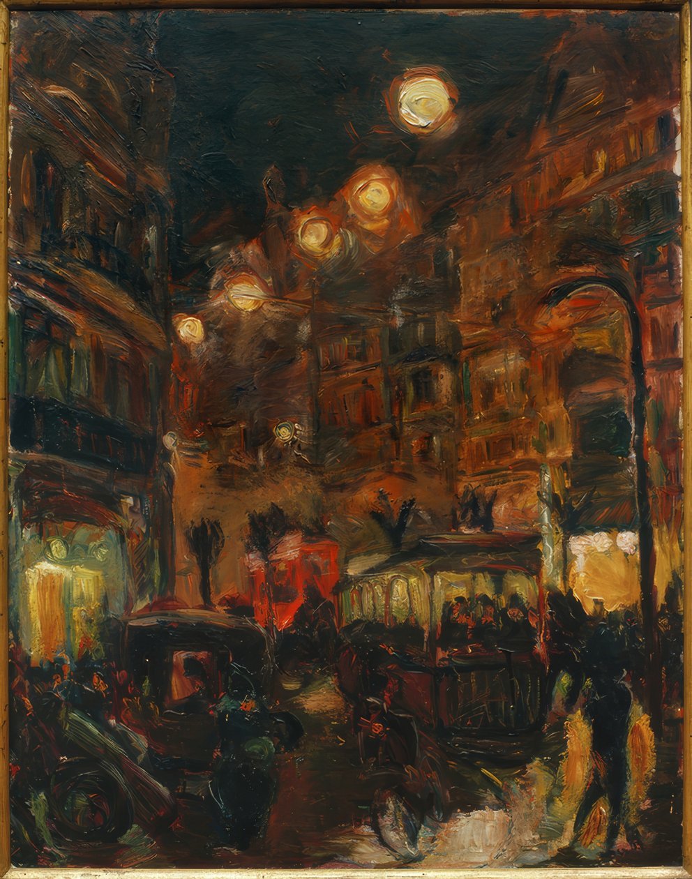 Rue de nuit - Max Beckmann
