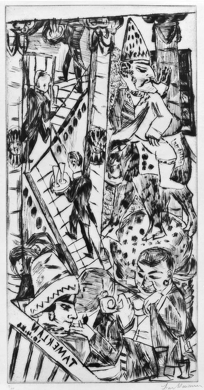 Tamerlan - Max Beckmann