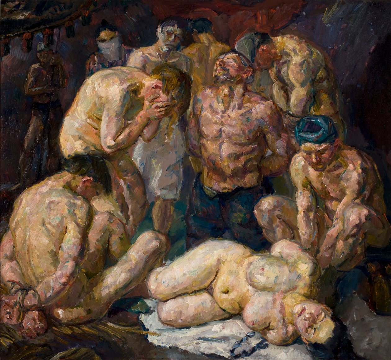 Les Prisonniers - Max Beckmann
