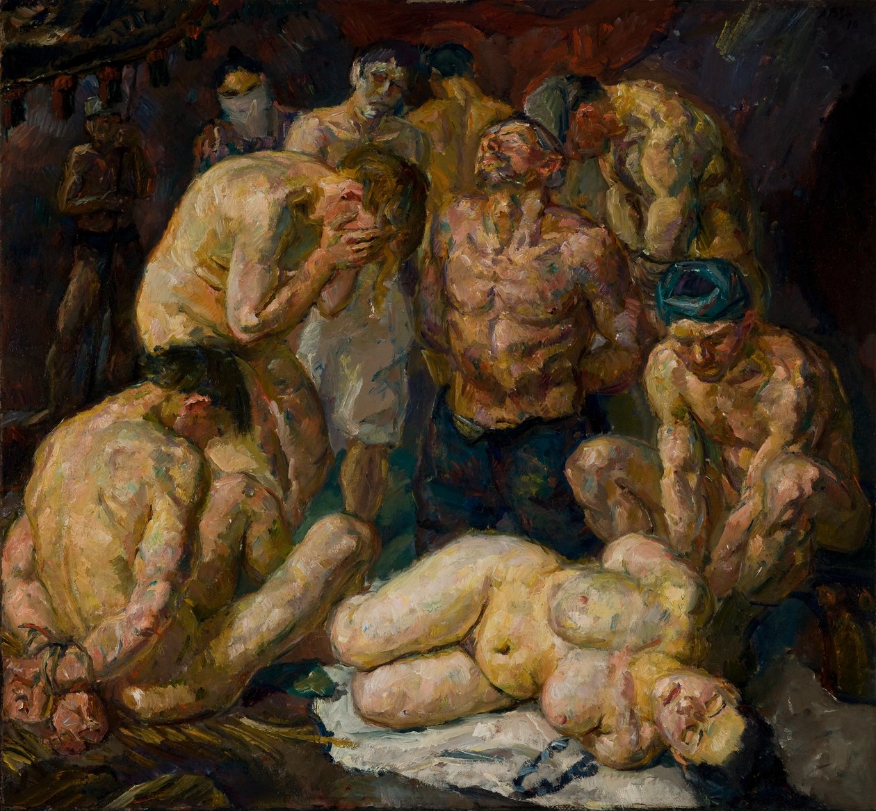 Les prisonniers - Max Beckmann