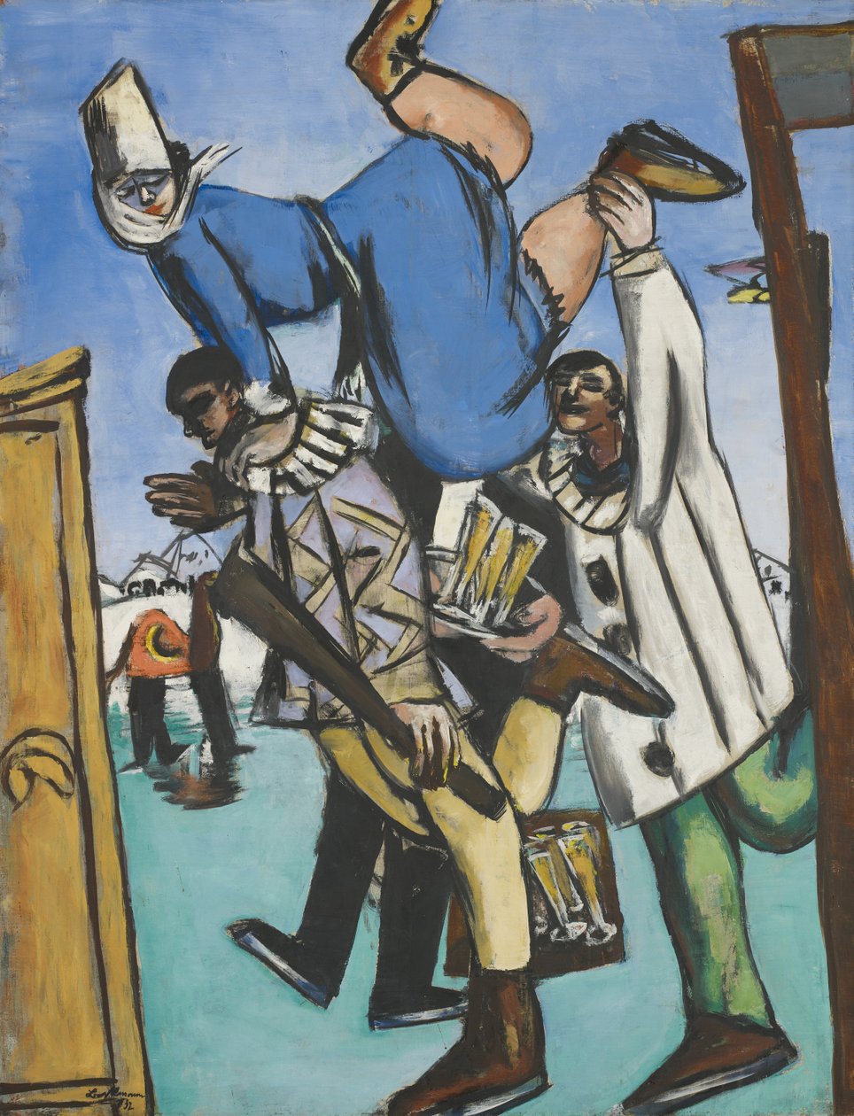 Les Patineurs - Max Beckmann