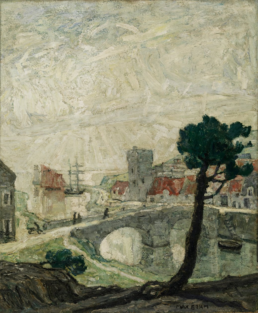Ancien port maritime, 1921 - Max Bohm