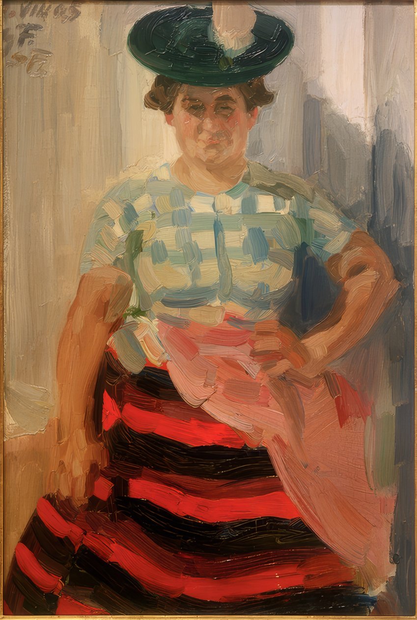 Femme de Miesbach - Max Feldbauer