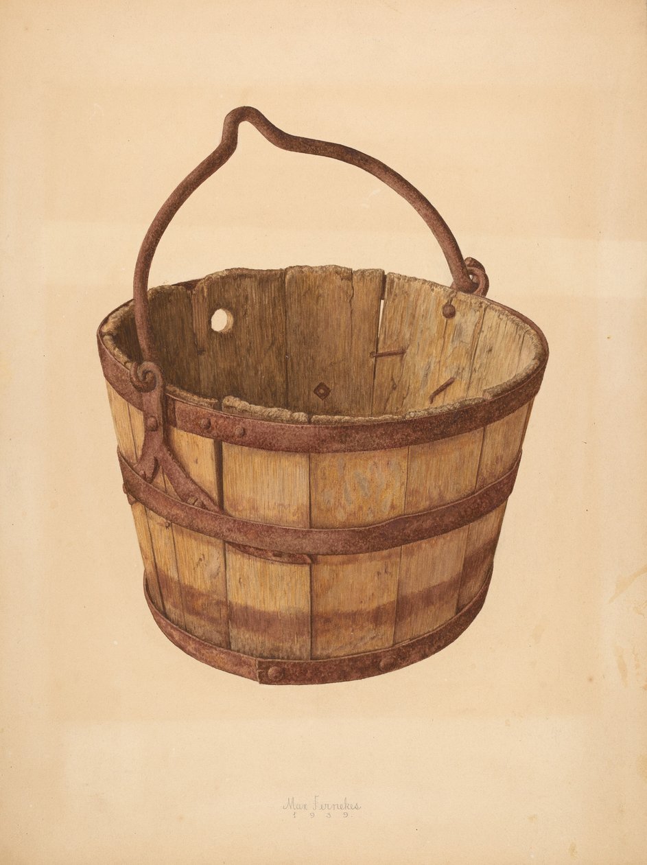 Seau de minerai de mineur, 1939 - Max Fernekes