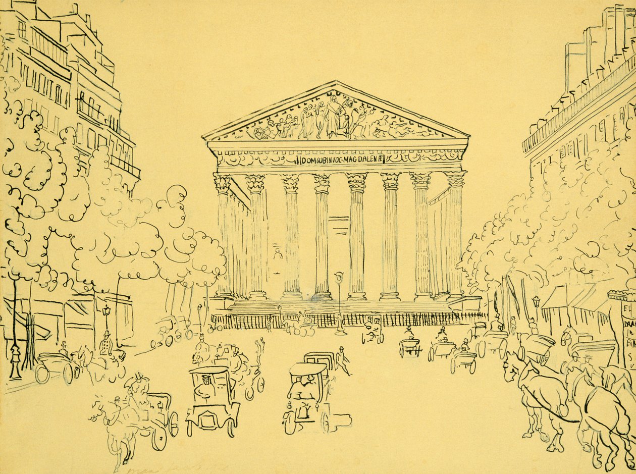 La Rue Royale, vers 1900-1944 - Max Jacob