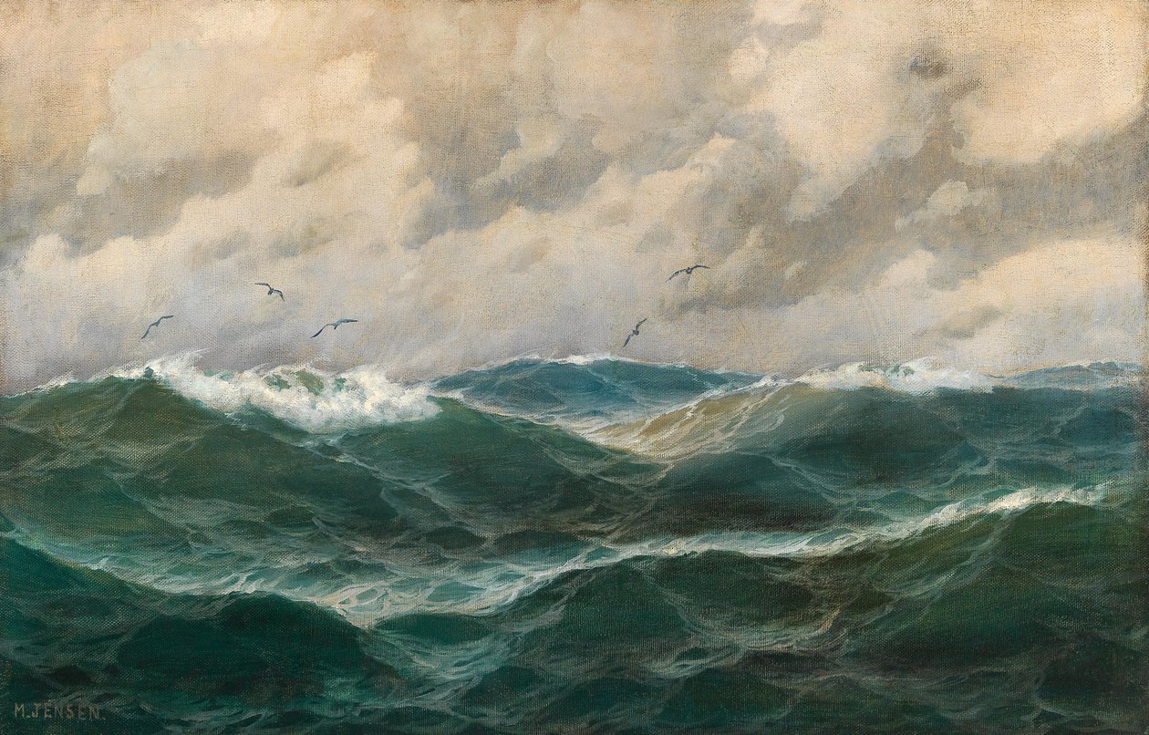 Allemand : Peinture maritime - Max Jensen