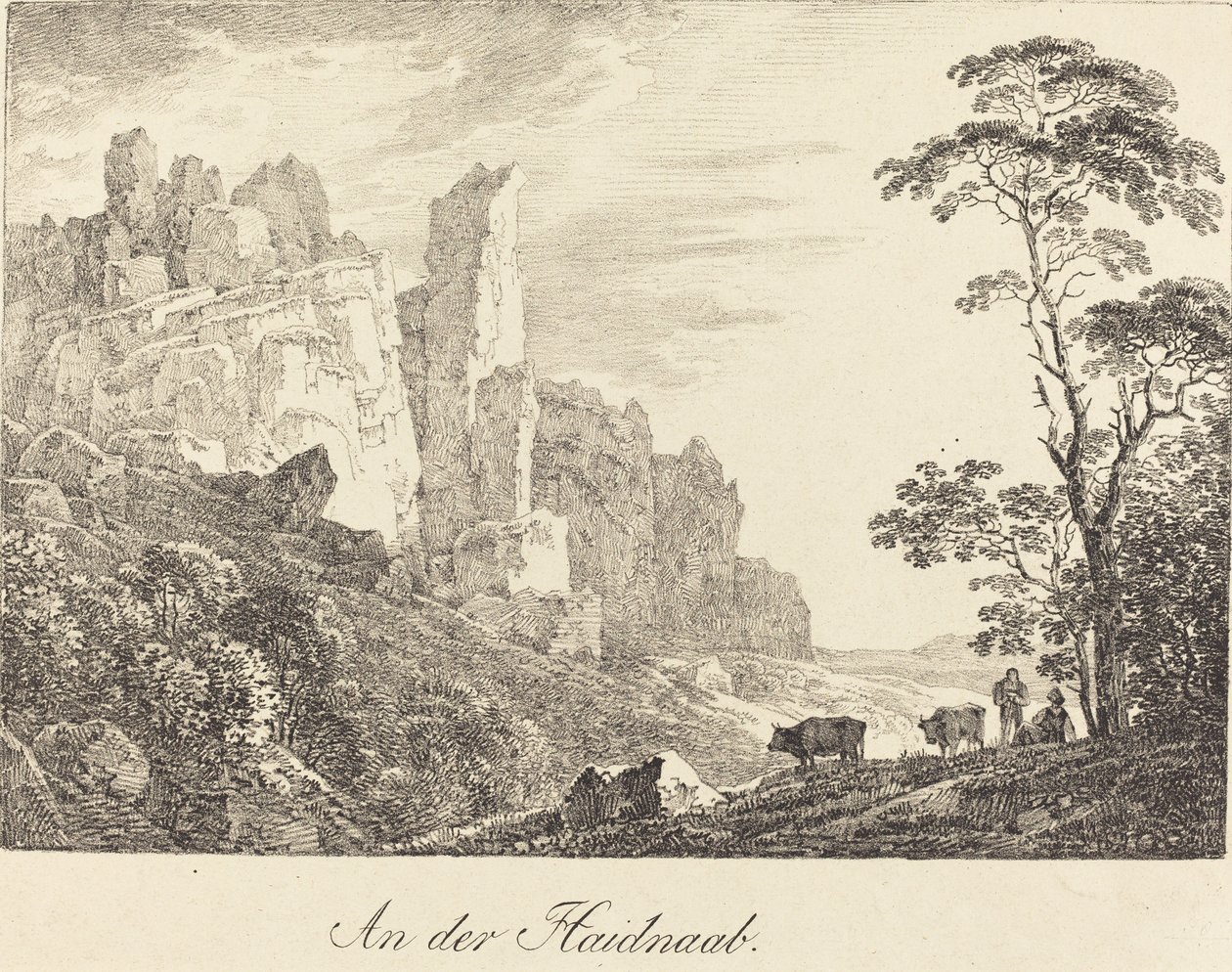 An der Haidnaab - Max Joseph Wagenbauer