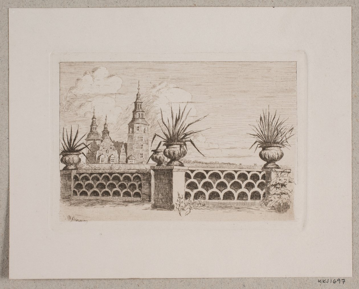 Vue du Jardin Botanique - Max Kleinsorg