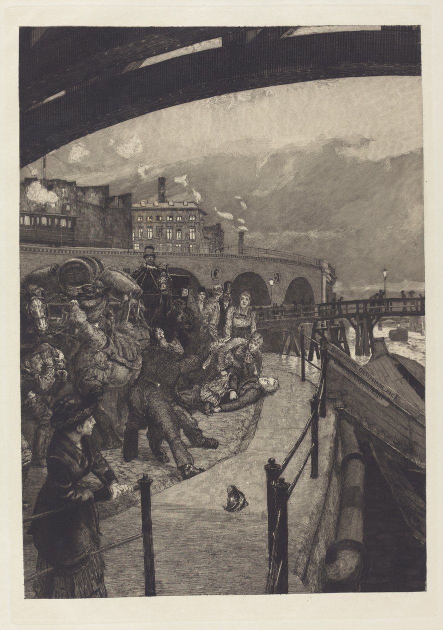 Un meurtre - Max Klinger