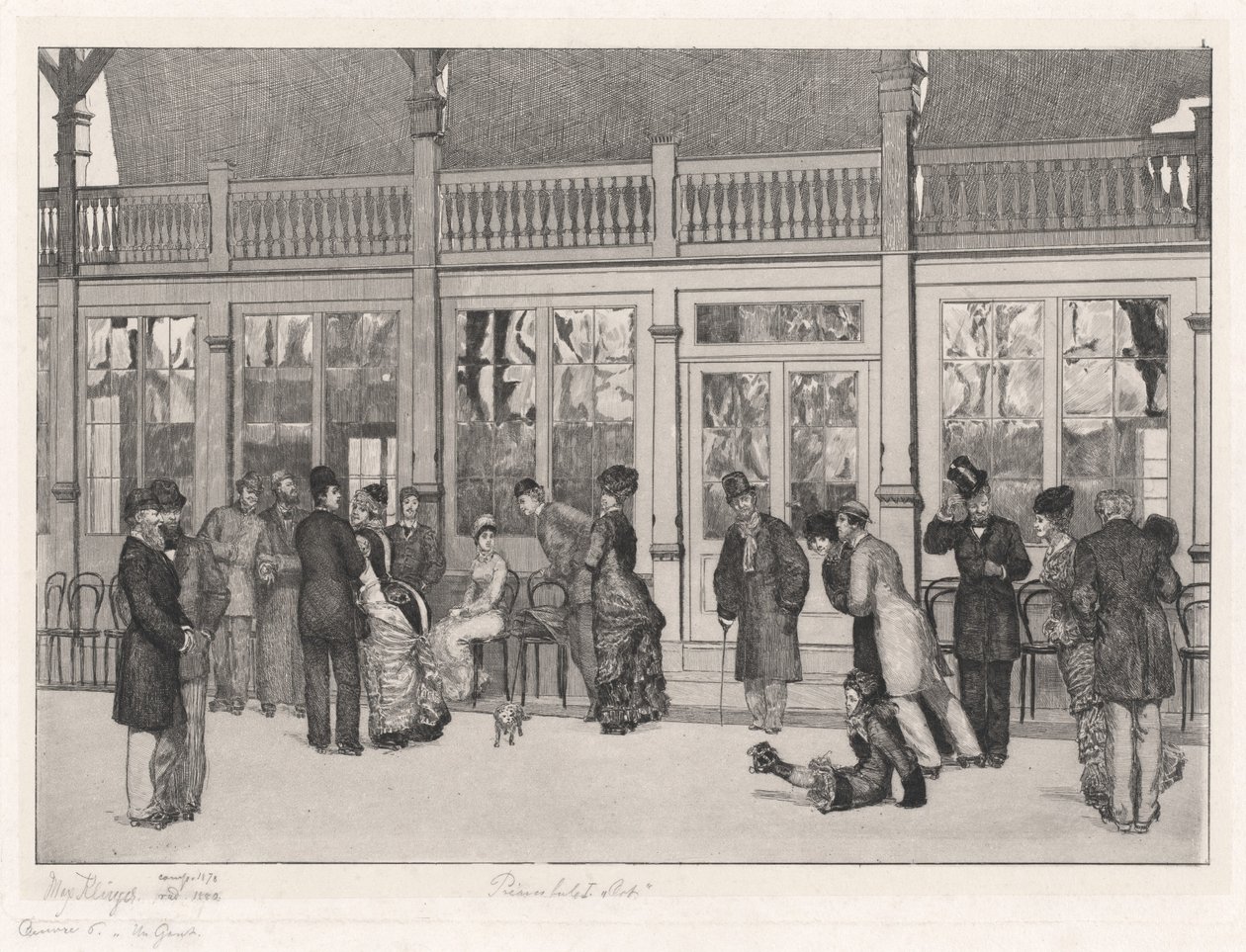 Place Ort, 1880 - Max Klinger