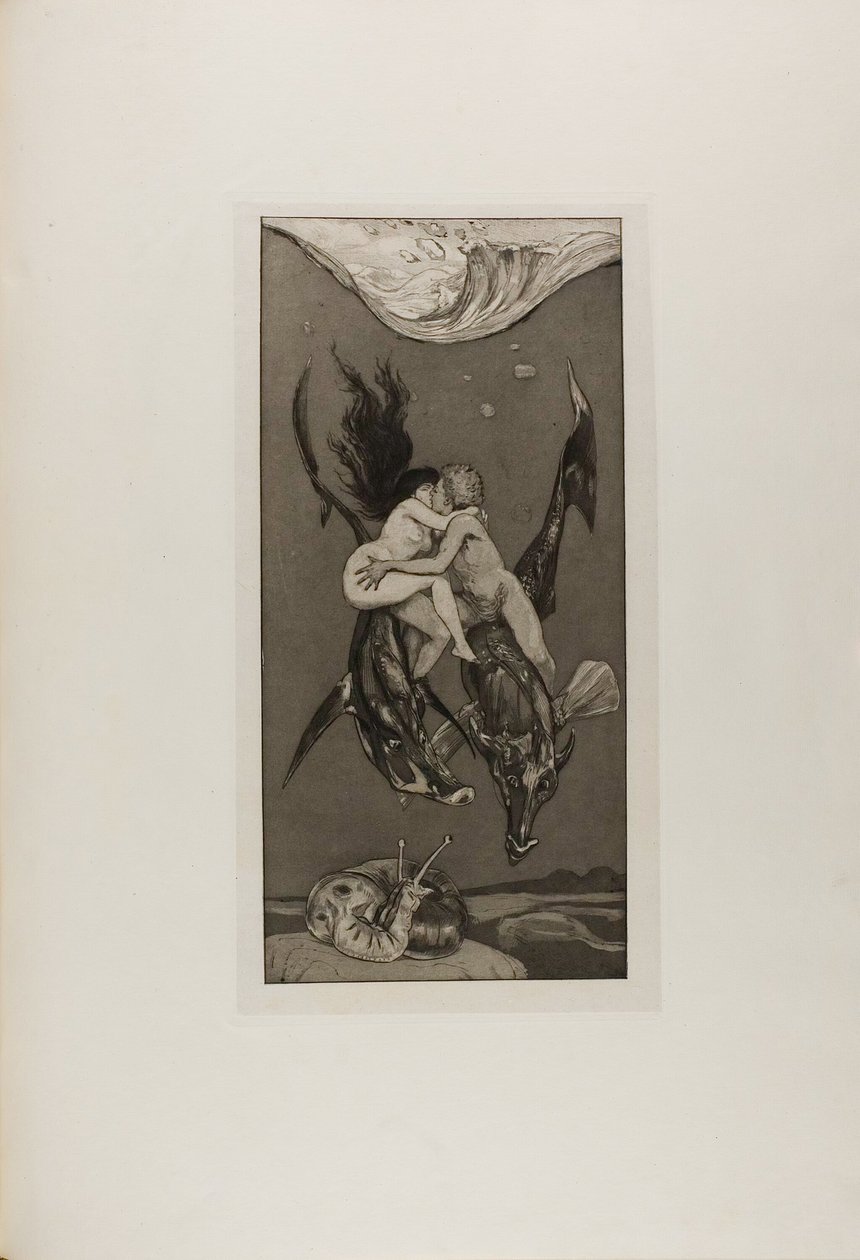 Tentations, planche quatre de Une Vie - Max Klinger