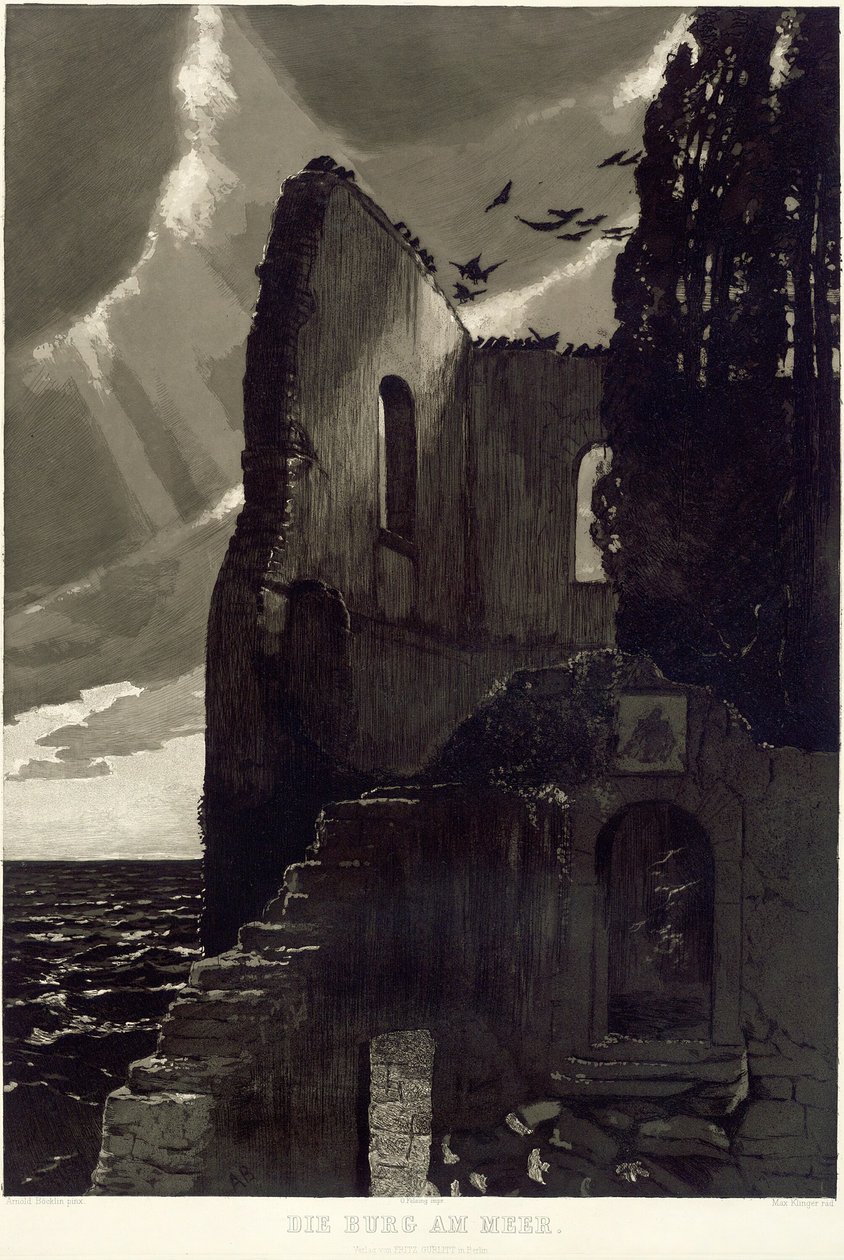 Le Château au bord de la mer - Max Klinger