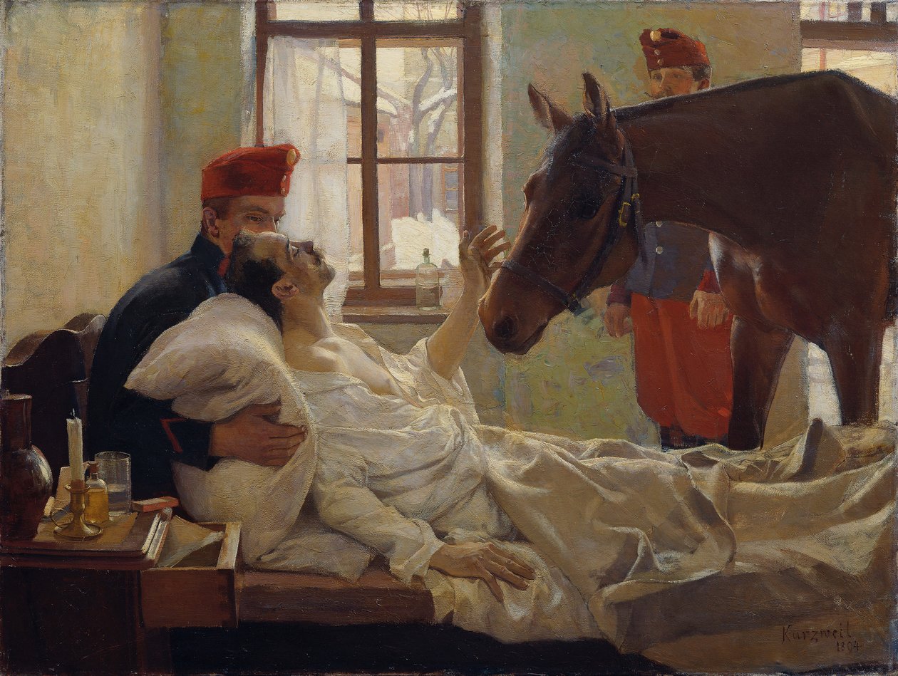 Un cher visiteur, 1894 - Max Kurzweil