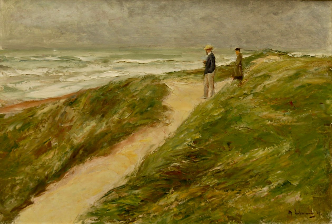 Sur la dune près de Katwijk - Max Liebermann