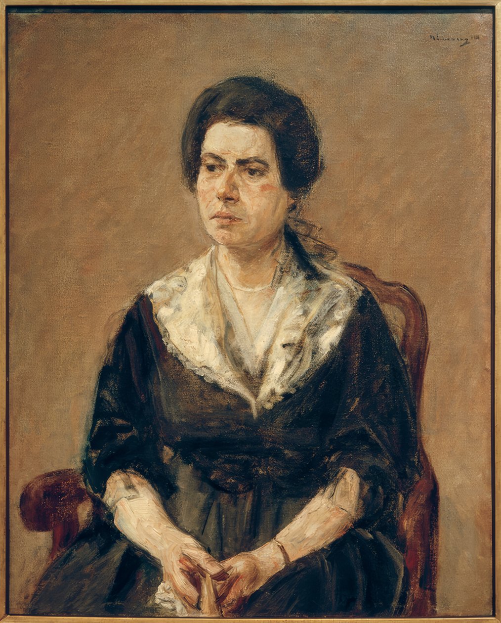 Portrait de Madame Julie Elias, née Levi - Max Liebermann