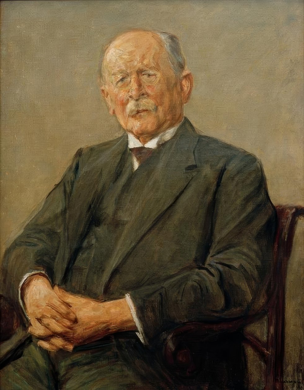 Portrait du directeur général Gerstenberg - Max Liebermann