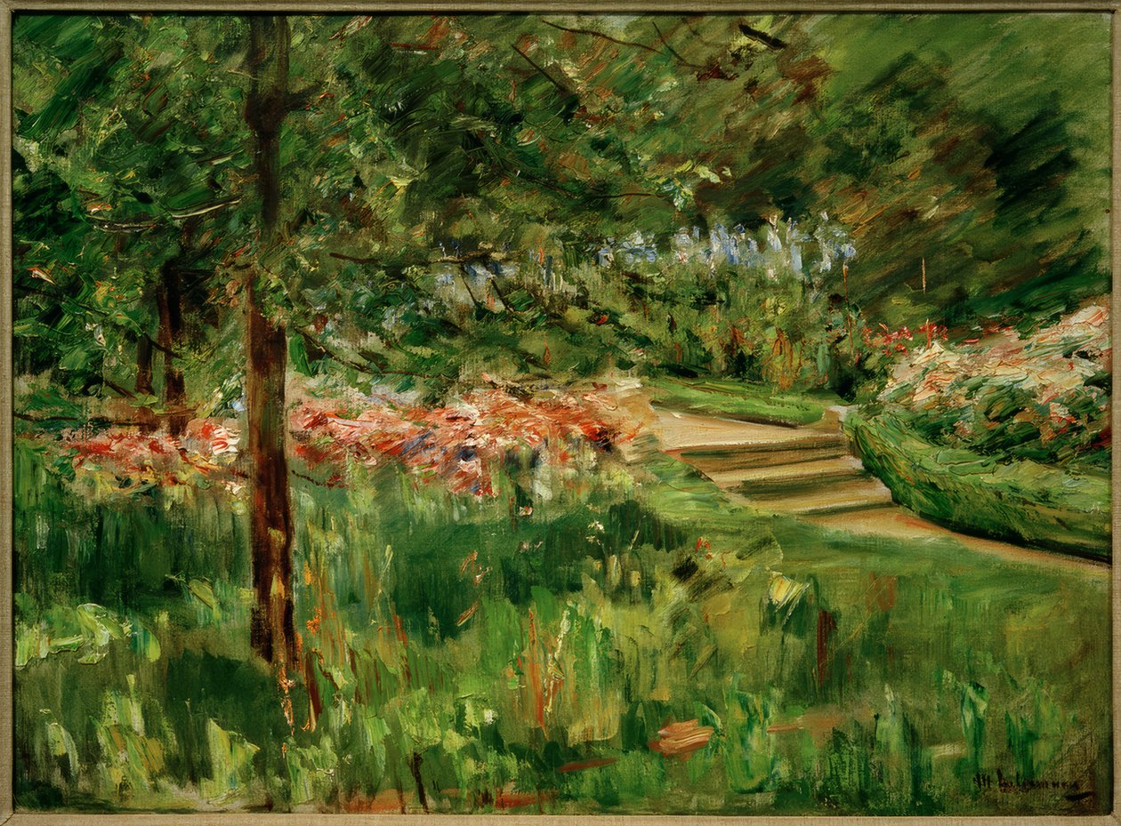 Le jardin potager à Wannsee vers le nord-ouest - Max Liebermann