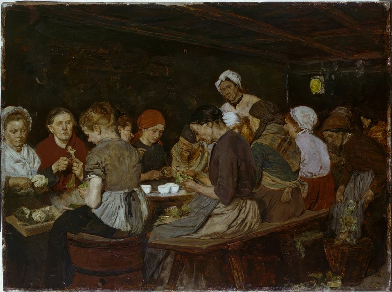 Les conserveuses - Max Liebermann