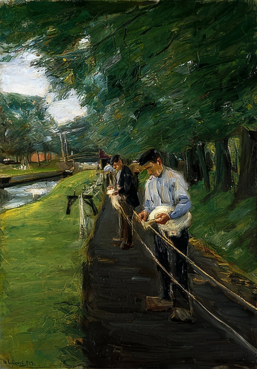 La corde à Edam. 1904 - Max Liebermann