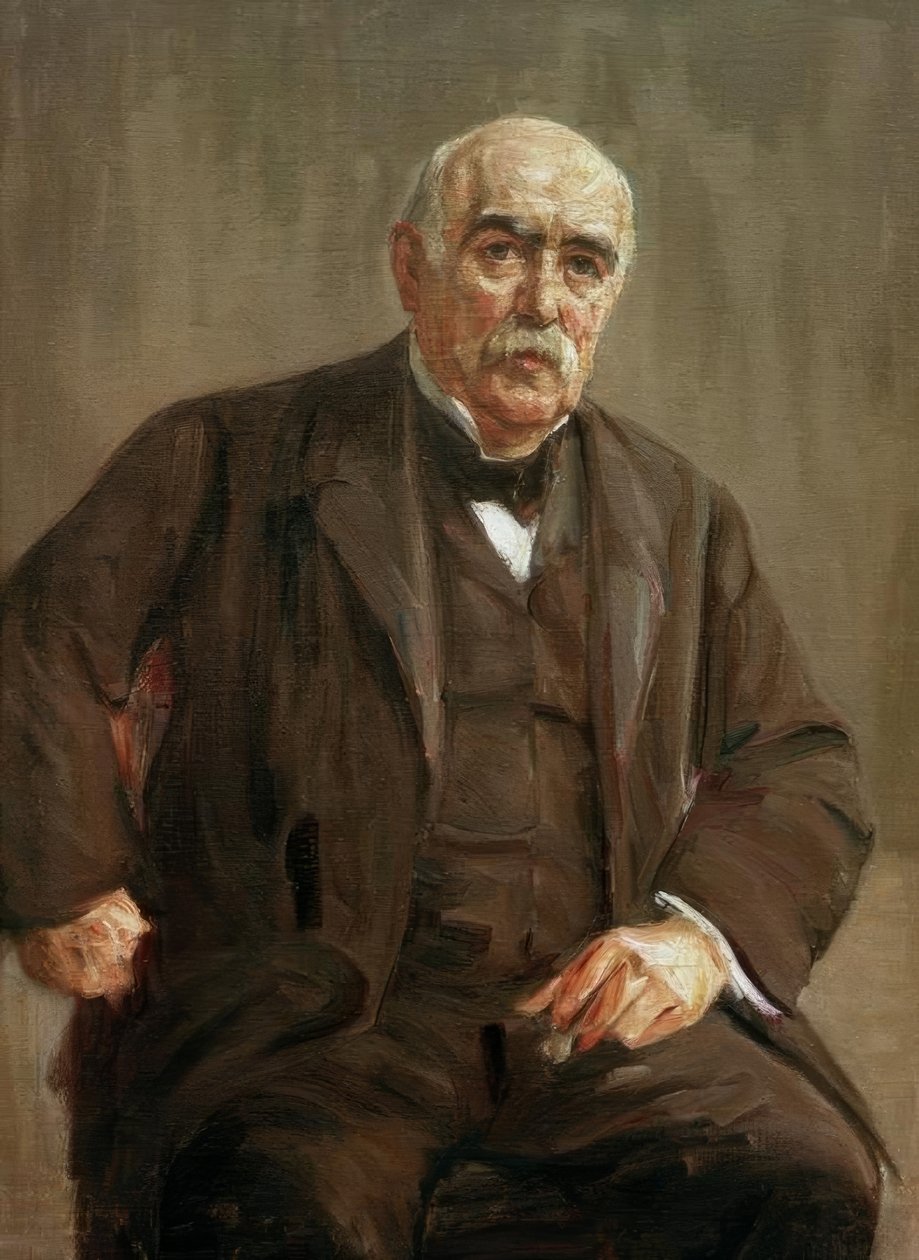 Eugen Gutmann / Peinture de Liebermann - Max Liebermann