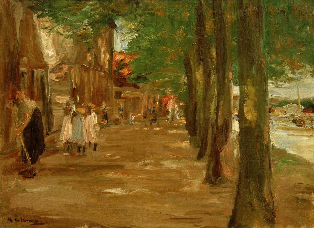 Canal à Edam - Max Liebermann