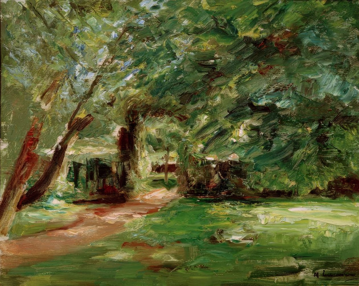 Jardin de haies à Wannsee - Max Liebermann