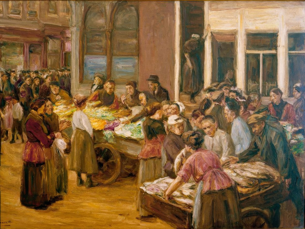Rue des Juifs à Amsterdam - Max Liebermann